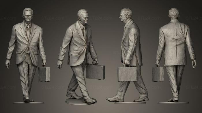 Статуэтки известных личностей (Marriott, STKC_0210) 3D модель для ЧПУ станка